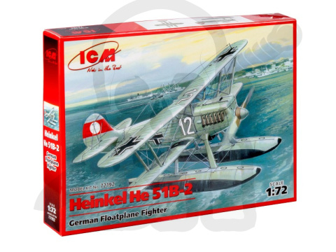 HASEGAWA JS- 053-A, HEINKEL He 51B-2 ou A-1 BO 1/72